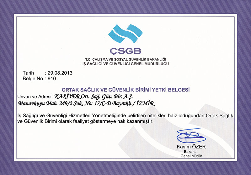Yetki Belgesi